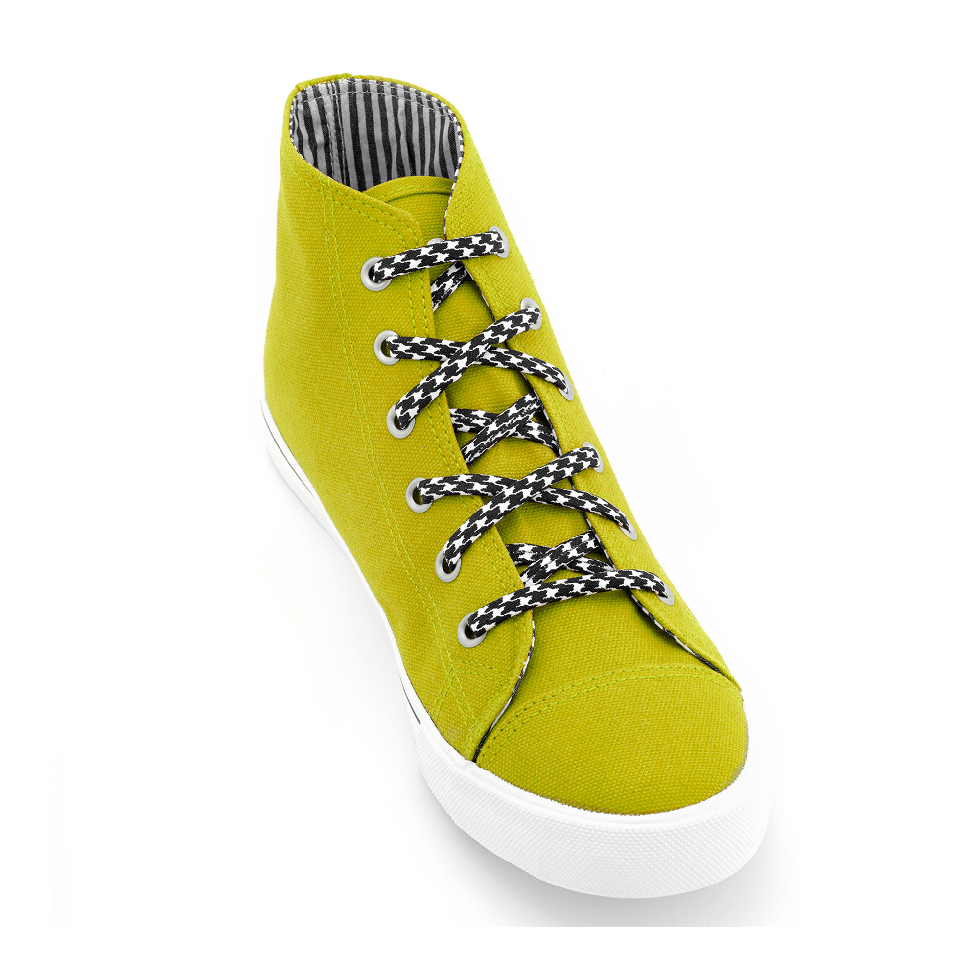 Converse pied de poule best sale et jaune