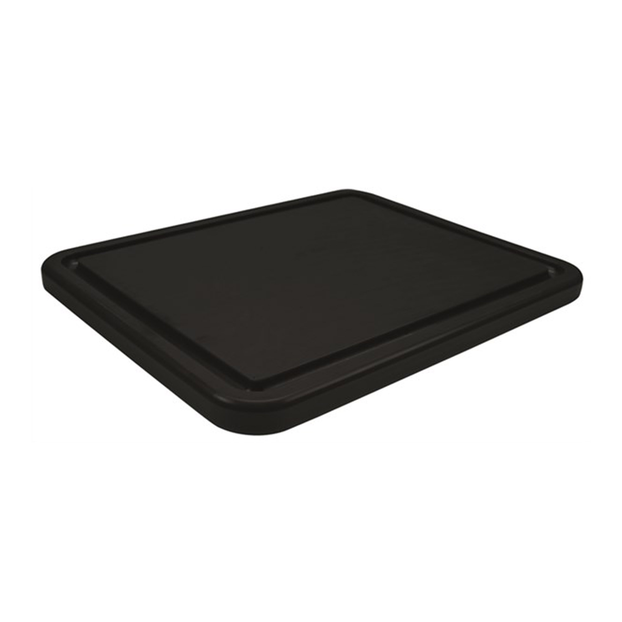 Cutting board polyethylene black53 x 32.5 cm