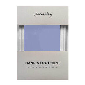 Baby hand- footprint
blue 